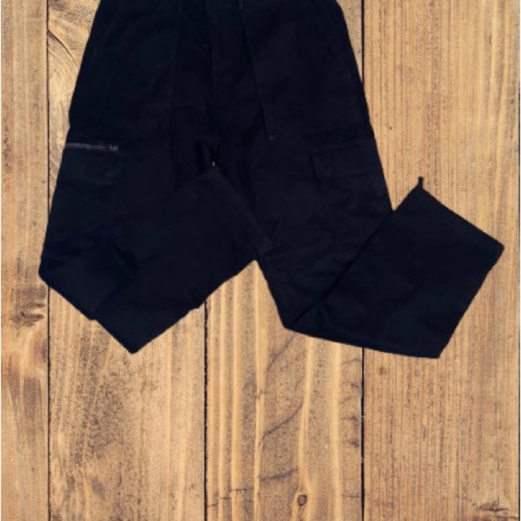 Mens American Eagle Outfitters Navy Cargo Casual Cotton Blend Size 33/32 - Picture 9 of 10